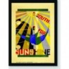 Quadro Poster Propaganda South For Sunshine