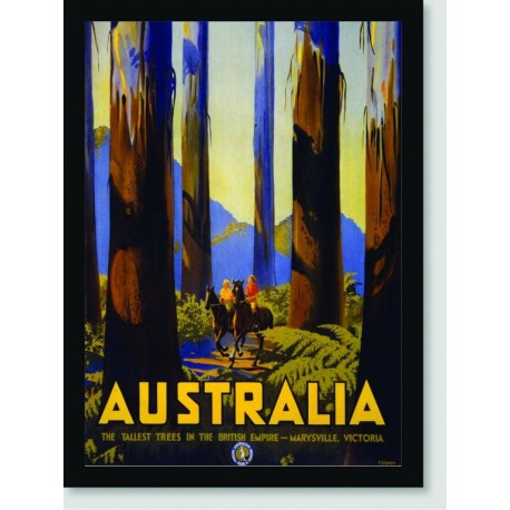 Quadro Poster Propaganda Australia The Tallest