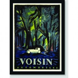 Quadro Poster Propaganda Voisin Automobiles