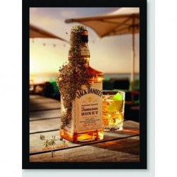 Quadro Poster Propaganda Jack Daniels Honey
