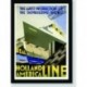 Quadro Poster Propaganda Holland America Line