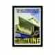 Quadro Poster Propaganda Holland America Line