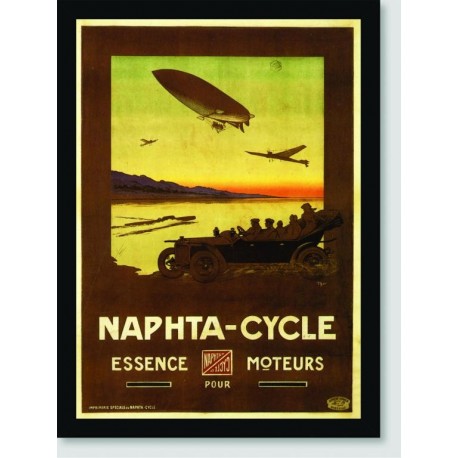 Quadro Poster Propaganda Naphta Cycle