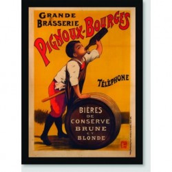 Quadro Poster Propaganda Grande Brasserie Telephone