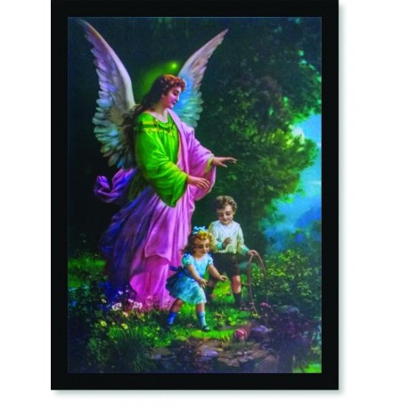 Quadro Poster Catolico Anjo da Guarda