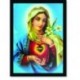 Quadro Poster Catolico Sagrado Coração de Maria