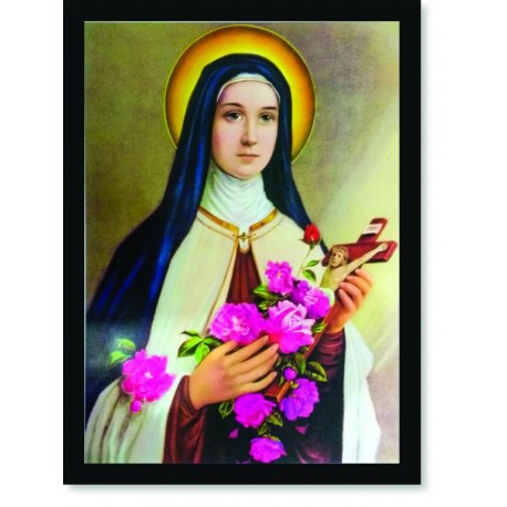 Quadro Poster Catolico Santa Terezinha