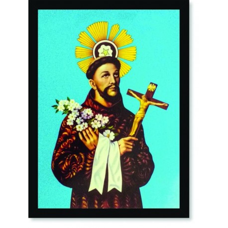 Quadro Poster Catolico São Francisco das Chagas