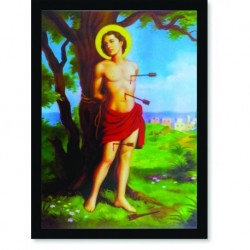 Quadro Poster Catolico São Sebastião