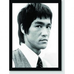 Quadro Poster Personalidades Bruce Lee