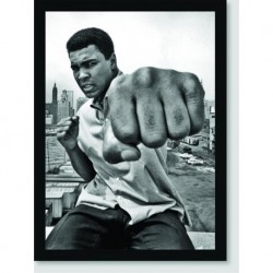 Quadro Poster Personalidades Muhammad Ali 1