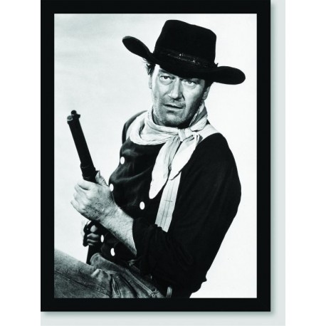 Quadro Poster Personalidades John Wayne