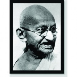 Quadro Poster Personalidades Mahatma Gandhi 2