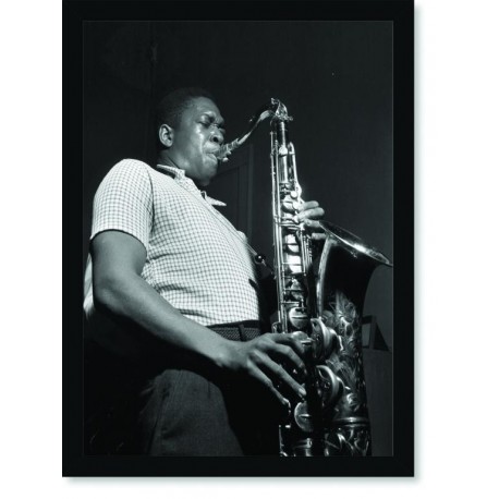 Quadro Poster Grandes Nomes da Musica John Coltrane 02