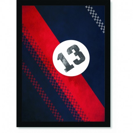 Quadro Poster Porsche Team 13