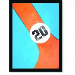 Quadro Poster Porsche Team 20