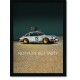 Quadro Poster Porsche Not Pure But Tasty
