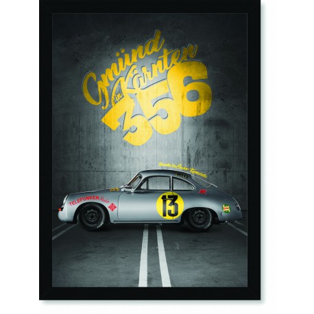 Quadro Poster Porsche 356 13
