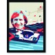 Quadro Poster Porsche Derek Bell