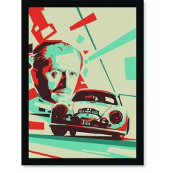 Quadro Poster Porsche 356 Ferdinand