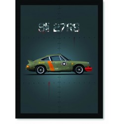 Quadro Poster Porsche 911 27 RS