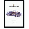 Quadro Poster Porsche 911 1979 Coupe