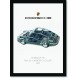 Quadro Poster Porsche 911 1991 964 Carrera 2 Coupe