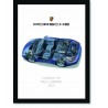 Quadro Poster Porsche 911 2001 996 Carrera 4S