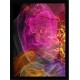 Quadro Poster Art Digital Alcohol Ink 3385