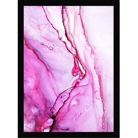 Quadro Poster Art Digital Alcohol Ink 3395