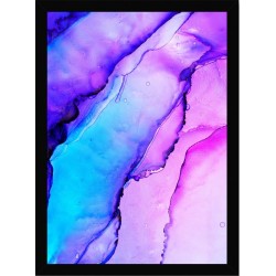 Quadro Poster Art Digital Alcohol Ink 3401