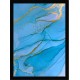 Quadro Poster Art Digital Alcohol Ink 3406