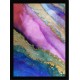 Quadro Poster Art Digital Alcohol Ink 3409