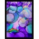 Quadro Poster Art Digital Alcohol Ink 3410