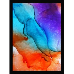 Quadro Poster Art Digital Alcohol Ink 3414