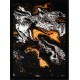 Quadro Poster Art Digital Alcohol Ink 3422
