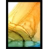 Quadro Poster Art Digital Alcohol Ink 3428