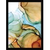 Quadro Poster Art Digital Alcohol Ink 3431