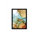 Quadro Poster Art Digital Alcohol Ink 3431