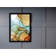 Quadro Poster Art Digital Alcohol Ink 3431