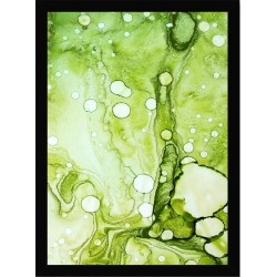 Quadro Poster Art Digital Alcohol Ink 3439