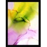 Quadro Poster Art Digital Alcohol Ink 3442