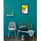 Quadro Poster Art Digital Alcohol Ink 3442
