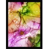 Quadro Poster Art Digital Alcohol Ink 3444