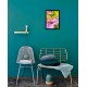 Quadro Poster Art Digital Alcohol Ink 3444