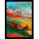Quadro Poster Art Digital Alcohol Ink 3446