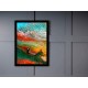 Quadro Poster Art Digital Alcohol Ink 3446