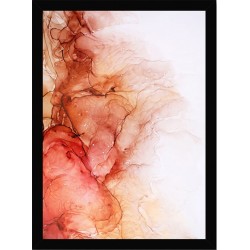 Quadro Poster Art Digital Alcohol Ink 3449