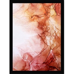 Quadro Poster Art Digital Alcohol Ink 3452