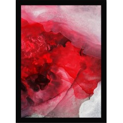 Quadro Poster Art Digital Alcohol Ink 3454